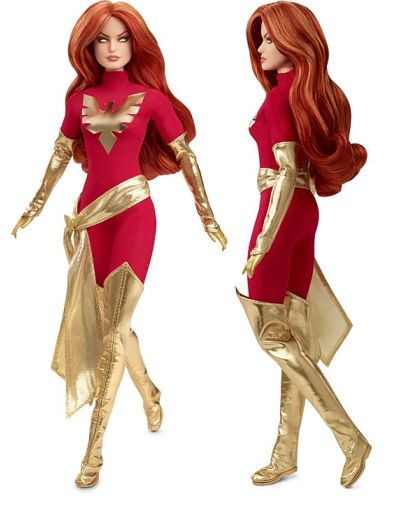 バービーBarbie マーベルMARVEL フィニックスドールX-MEN