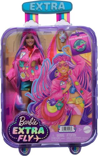travel barbie doll with desert fashion